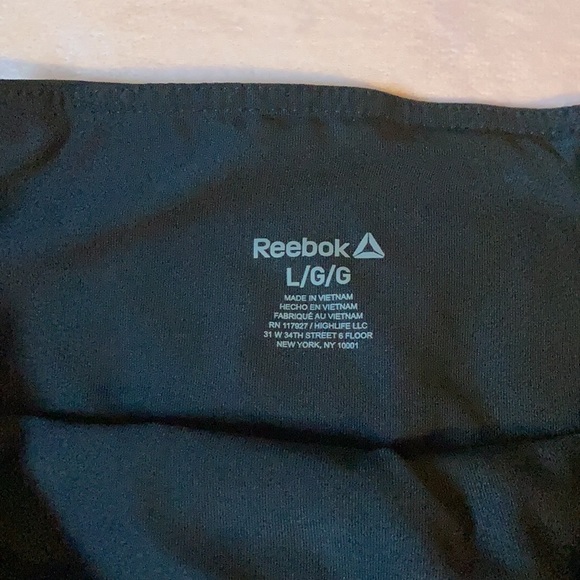 NWOT Reebok Black Leggings - Picture 5 of 5